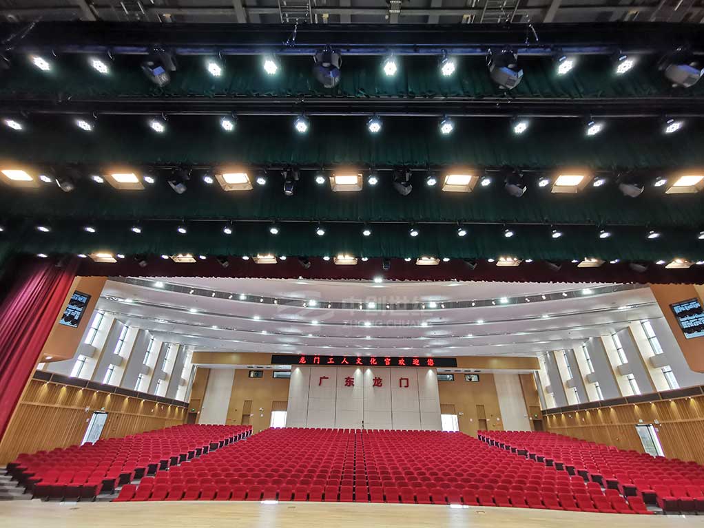 惠州龍門(mén)縣工人文化宮-觀眾席 惠州龍門(mén)縣工人文化宮-觀眾席